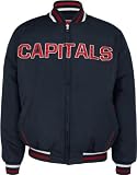 Washington Capitals Full-Zip Reversible Microfiber Varsity Jacket