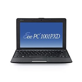 ASUS Eee PC 1001PXD-EU17-BK 10.1-Inch Netbook (Black)