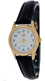 Casio Montre LTP1094Q-7B4 Bracelet Cuir Noir Cadran Blanc Habille