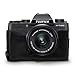 MegaGear Compatible with Fujifilm X-T100 Ever Ready Camera Case, Black (MG1494)