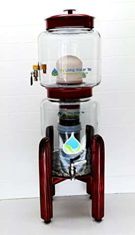 Energy Water Tap 4,0 Countertop Water Filter Plus (Deep Red)