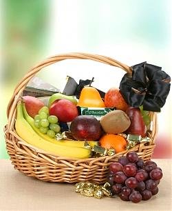 The Chocolate and Fruit Orchard Gift Basket by GiftTree.com