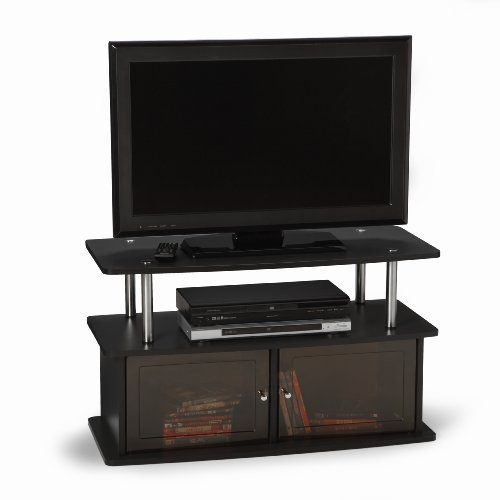 Convenience Concepts 151160 TV Stand with 2 Cabinets for Flat Panel TV's up to 36-Inch or 80-Pounds
