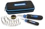 KR Tools 12650 Autoloader 6-in-1 Auto Loading Screwdriver, 52-Piece Set, Blue