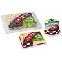 Disney Pixar Cars McQueen Race Scene Cake Topper Set