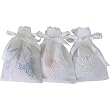 Iris Motif Hand Embroidered French Refillable Lavender Sachet Bag