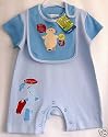 In The Night Garden Boys Romper Babygrow Set 0-3 Months