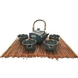 Blue Lilac Japanese Tea Set