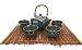 5-pc Japanese Tea Set - Blue Lilac