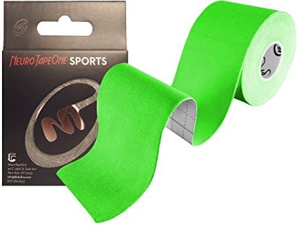NeuroTapeOne Sports FDA Approved NeuroMuscular and Kinesiology Tape 2in x 16.4ft (Green)