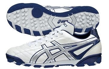 アシックス(asics) サッカートレーニングシューズ TST626 ARISTCROSS Jr 3 TF 0093:パールホワイト×シルバー 21cm