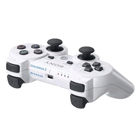 PlayStation 3 Dualshock 3 Wireless Controller (Japanese Version) - White
