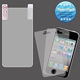 Twin Pack Custom-Fit Screen Guard Protector For HTC EVO 3D Shoot