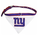 Pets First NFL New York Giants Collar Bandana, Small