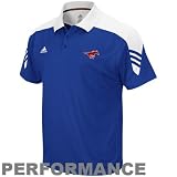 adidas SMU Mustangs Royal Blue 2010 Scorch Coaches Premiere Performance Polo