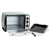 Maxi-Matic ETO-180 Elite Gourmet 18-Liter Toaster Oven, Silver