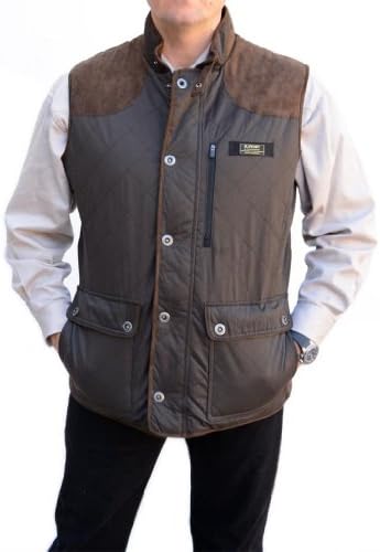 BAVIERA Men's Quilted Lightweight Vest, Medium