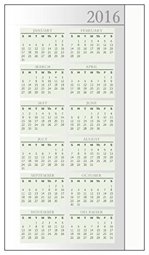 2016 2017 Pocket Wallet Planners Calendars On Front Side, Car, American Flag, Ambulance On Back Side, 6 Piece Value Pack, Assorted!