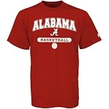 Russell Alabama Crimson Tide Crimson Basketball T-shirt
