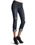 !iT Jeans Women's Ellie Boyfriend Jean, Blue Print, 26