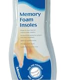 1 Pair of Memory Foam Orthopaedic insoles For Your Feet Comfort & support