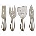 4 Piece Smiley Face Cheese Knife Set