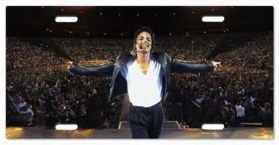 Michael Jackson I am forever Vanity License Plate