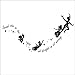Sotijobs Tinkerbell second star to the right Peter pan wall decal sticker kids art mural