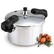 Basic Essentials 3-Quart Polished Pressure Cooker