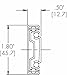 Accuride C 3832-C22SCP 3832 Series - 22