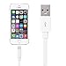 [Apple MFi Certified ] Yellowknife 2 Pack 3.3ft 1m Unique Flat Lightning to USB Cable Sync Charger for iPhone 6 /6s /6 plus /6s plus /SE /5 /5s/5c , iPad /Mini /Air /pro, iPod Nano (Black and White)