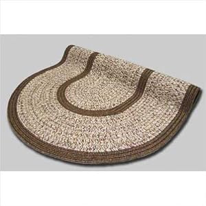 Click to buy Cabin Rugs: Town Crier Brown Heather Braided Rug from Amazon!