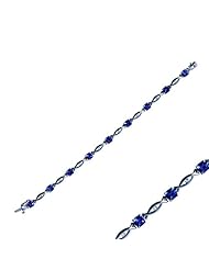 14K Exquisite Tanzanite Bracelet with Diamonds (NEW ARRIVAL)