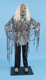 Deluxe 6' Standing Zombie Halloween Prop DecorationIMAGE