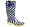 Navy/Yellow Dots