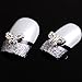 Yesurprise Butterfly Beads 10 pieces Silver 3D Alloy Nail Art Slices Glitters DIY Decorations