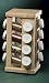 J.K. Adams CSL-16-SM 16-Jar Maple-Wood Spice Carousel