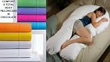 Comfort U Total Body Pillowcase - Chocolate