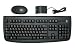 Russian and English Logitech Wireless Keyboard and Mouse Set