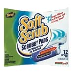 Dial Soft Scrub Scrubby Pads 12 Each (pack of 6)