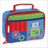 Stephen Joseph SOFT Insulated Lunch Box that can be monogrammed - ROBOT