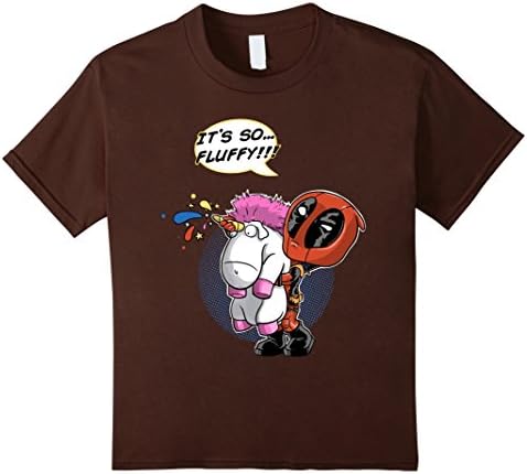 Kids IT'S SO FLUFFY!! T-Shirt 6 Brown
