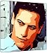 Ioan Gruffudd - Pop Art Print (Comic Effect) 30 x 30 x 2 cm Medium Square Deep Box Canvas