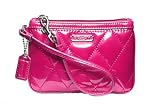 Coach Patent Pop Gloss Wristlet Bag Purse 46574 Magenta