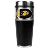 Anaheim Ducks NHL 16oz Travel Tumbler with Black Sleeve