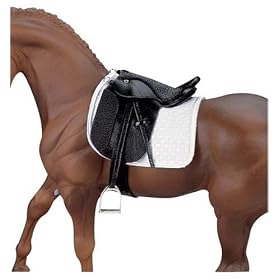 Stoneleigh II Dressage Saddle - Black by Breyer