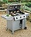 Stainless Steel Gas BBQ Outdoor DELUXE 3 Burner Hooded Gas BBQ Grill with Stainless Steel Hood