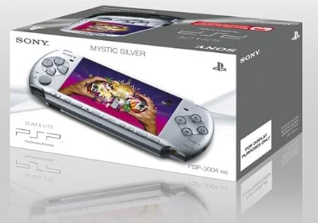 PlayStation Portable - PSP Konsole Slim & Lite 3004, silber