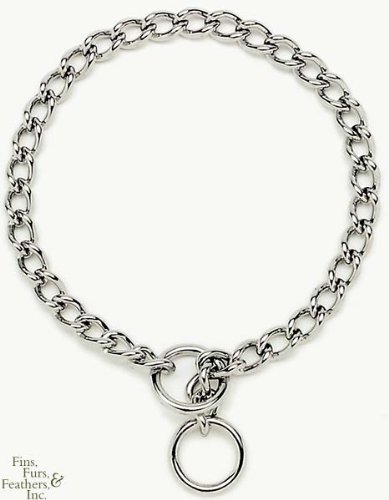 Coastal Pet Herm. Sprenger Chrome Choke Chain Dog Training Collar (Fine, 2 mm, 18 Inch)