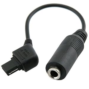 Eforcity Stereo Headset / Speaker Adaptor for Samsung SGH-E830 / SGH-D510 / SGH-D600 / SGH-D608 / SGH-E635 / SGH-E638 / SGH-E630 / SGH-D500 / SGH-D500c / SGH-D508